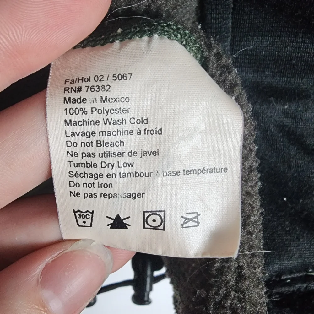 Timberland Size XL Polartec Fleece Vest Full Zip w/ Pockets Dark Forest Green - Picture 8 of 12